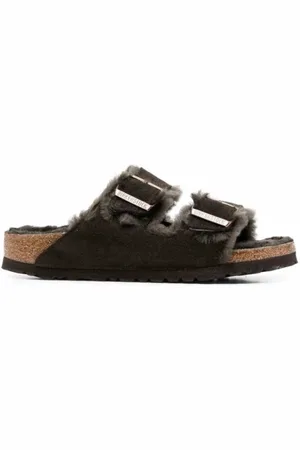 Birkenstock Heren, Schoenen, Bruin, Maat: 43 EU Suède