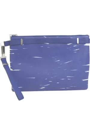 Balenciaga Dames, Pre-owned, Blauw, Maat: ONE Size Leer