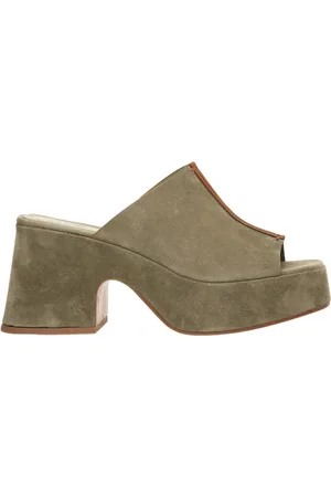 Curiosité Dames, Schoenen, Groen, Maat: 38 EU Suède