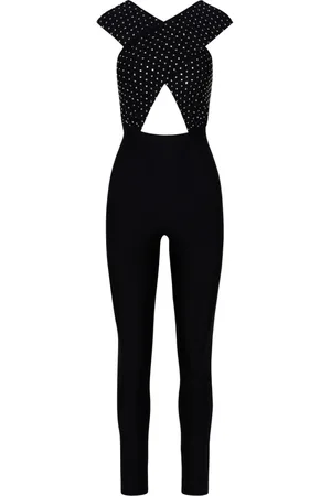 Andamane Dames, Jumpsuits & Playsuits, Zwart, Maat: S Nylon