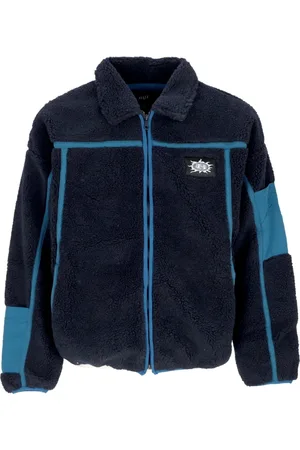 Huf Heren, Sweatshirts & Hoodies, Blauw, Maat: S Acryl