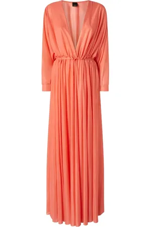 Pinko Dames, Jurken, Oranje, Maat: S