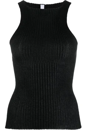 a. roege hove Dames, Tops, Zwart, Maat: Xs/S Katoen