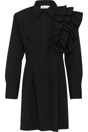 Karen by Simonsen Dames, Jurken, Zwart, Maat: M Viscose