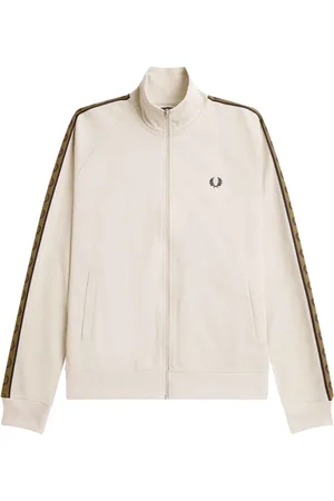 Fred Perry Heren, Sweatshirts & Hoodies, Wit, Maat: L Katoen
