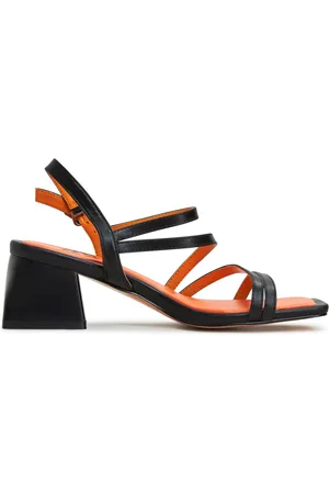 CESARE GASPARI Dames, Schoenen, Zwart, Maat: 38 EU Leer
