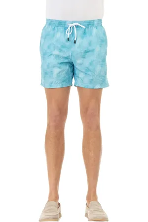 BARBA Heren, Badkleding, Blauw, Maat: L