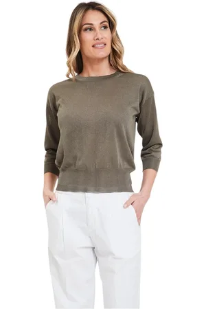 ALPHA STUDIO Dames, Sweatshirts & Hoodies, Groen, Maat: XS