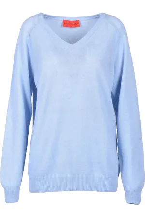 FARFETCH Dames, Truien, Blauw, Maat: S Kasjmier