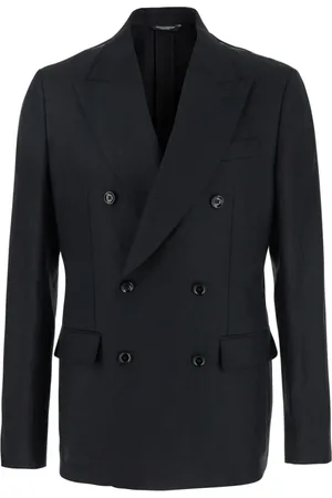 Dolce & Gabbana Heren, Jassen, Zwart, Maat: M Linnen