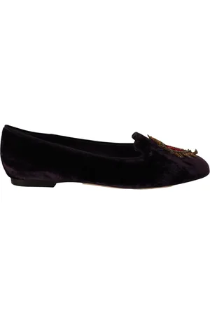Dolce & Gabbana Dames, Schoenen, Paars, Maat: 36 EU
