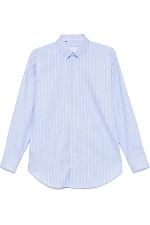 BRIONI Heren, Overhemden, Blauw, Maat: L