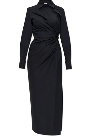 Max Mara Dames, Jurken, Zwart, Maat: 2XS Katoen