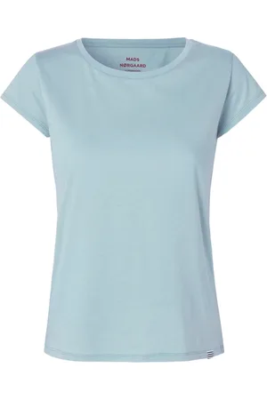 Mads Norgaard Dames, Tops, Blauw, Maat: 2XL Kasjmier