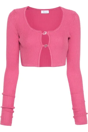 BLUMARINE Dames, Truien, Roze, Maat: M Viscose