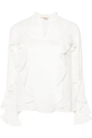 Twin-Set Dames, Blouses & Shirts, , Maat: 2XS Nylon