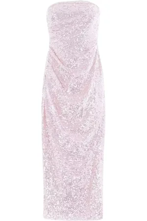 Needle & Thread Dames, Jurken, Roze, Maat: 2XS Poliester