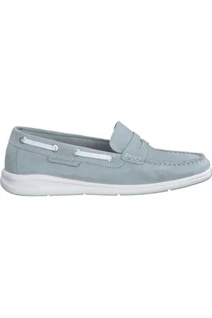 Tamaris Dames, Schoenen, Blauw, Maat: 38 EU Leer