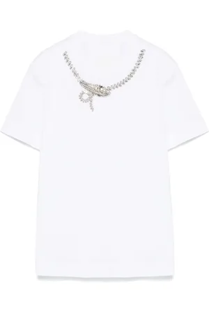 Givenchy Dames, Tops, Wit, Maat: XS Katoen