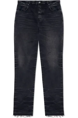 AMIRI Heren, Jeans, Zwart, Maat: W30 Katoen