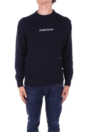 Guess Heren, Truien, Blauw, Maat: L Katoen