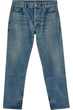 Saint Laurent Heren, Jeans, Blauw, Maat: W33 Denim