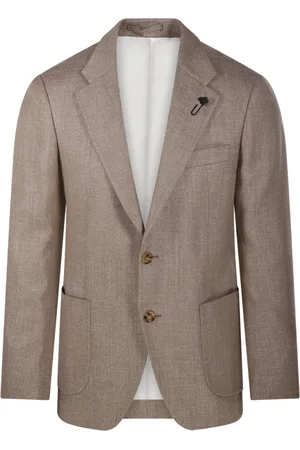 LARDINI Heren, Jassen, Bruin, Maat: M Viscose