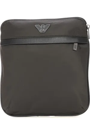 Emporio Armani Heren, Tassen, Groen, Maat: ONE Size Polyamide