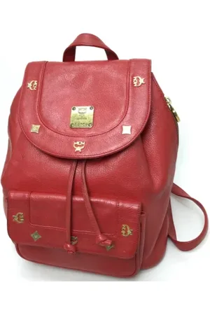 MCM Dames, Pre-owned, Rood, Maat: ONE Size Leer
