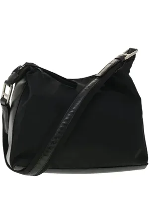 Prada Dames, Pre-owned, Zwart, Maat: ONE Size Nylon