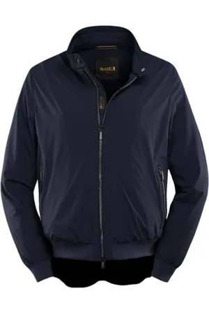 MOORER Heren, Jassen, Blauw, Maat: 6XL