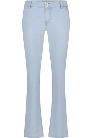 Red Button Dames, Jeans, Blauw, Maat: L Katoen