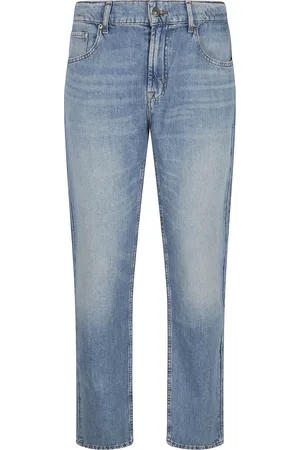 7 for all Mankind Heren, Jeans, Blauw, Maat: W29 Linnen