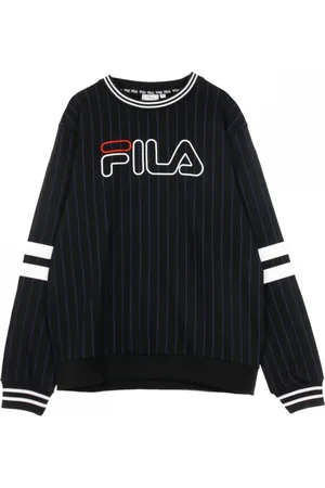 Fila Heren, Sweatshirts & Hoodies, Zwart, Maat: M