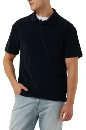 Anerkjendt Heren, Tops, Blauw, Maat: S Katoen