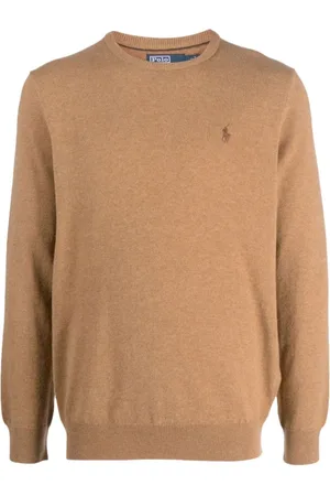 Ralph Lauren Heren, Truien, Bruin, Maat: 2XL Wol
