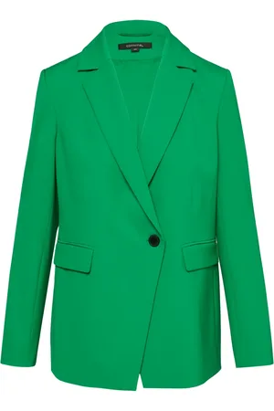 Comma, Dames, Jassen, Groen, Maat: 3XL Viscose