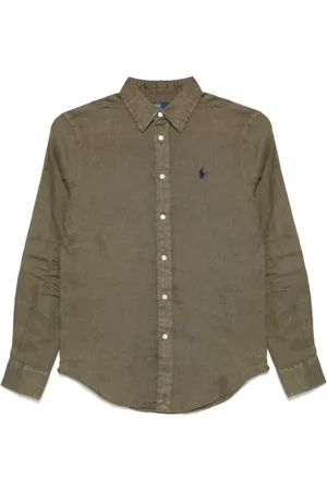 Ralph Lauren Dames, Blouses & Shirts, Groen, Maat: M