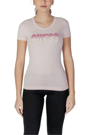 Guess Dames, Tops, Roze, Maat: XL Katoen