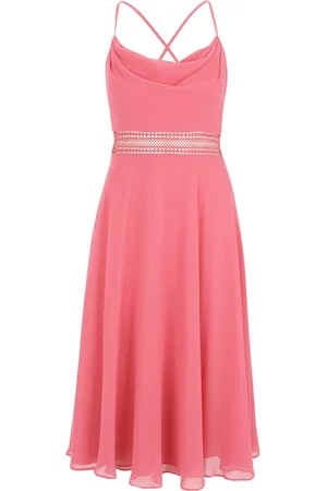 Vera Mont Dames, Jurken, Roze, Maat: M Chiffon