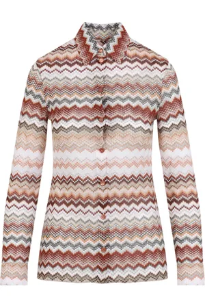 Missoni Dames, Blouses & Shirts, Veelkleurig, Maat: S Viscose