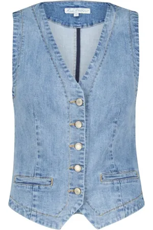 Red Button Dames, Jassen, Blauw, Maat: S Katoen