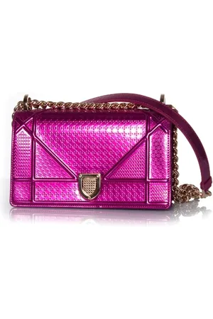 Dior Dames, Pre-owned, Roze, Maat: ONE Size Leer