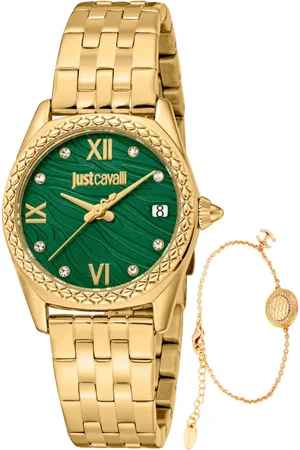 Roberto Cavalli Dames, Accessoires, Geel, Maat: ONE Size