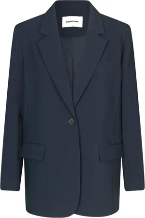 Modstrom Dames, Jassen, Blauw, Maat: XS Leer