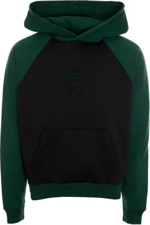 Brain Dead Heren, Sweatshirts & Hoodies, Veelkleurig, Maat: XL Katoen
