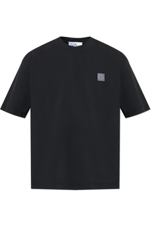 Stone Island Heren, Tops, Zwart, Maat: S Katoen