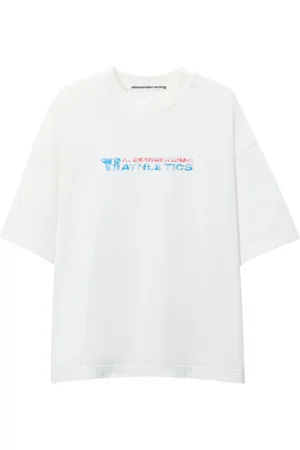Alexander Wang Dames, Tops, Wit, Maat: S Jersey