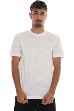 HUGO BOSS Heren, Tops, Wit, Maat: 3XL Katoen