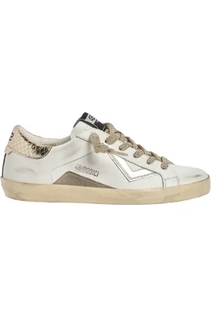 4b12 Dames, Schoenen, Wit, Maat: 36 EU Leer
